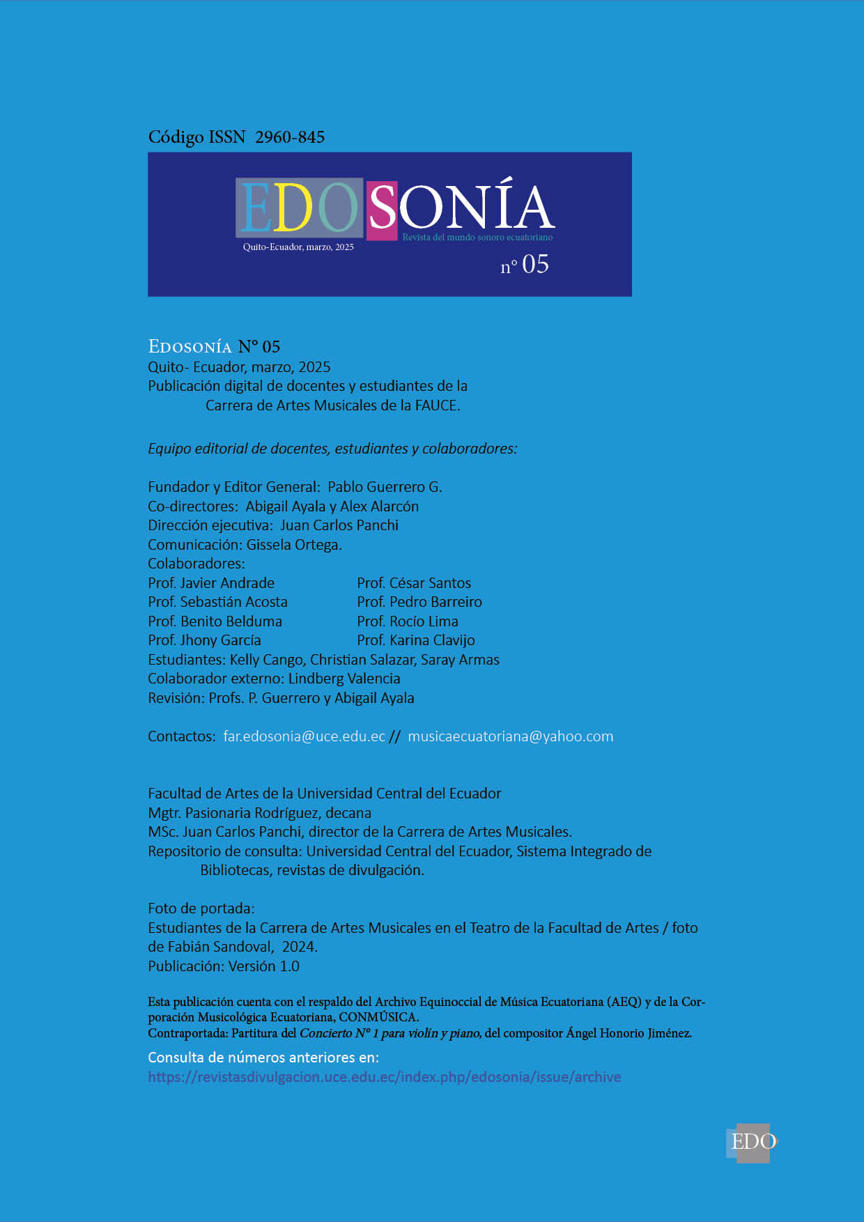 Portada y preliminares