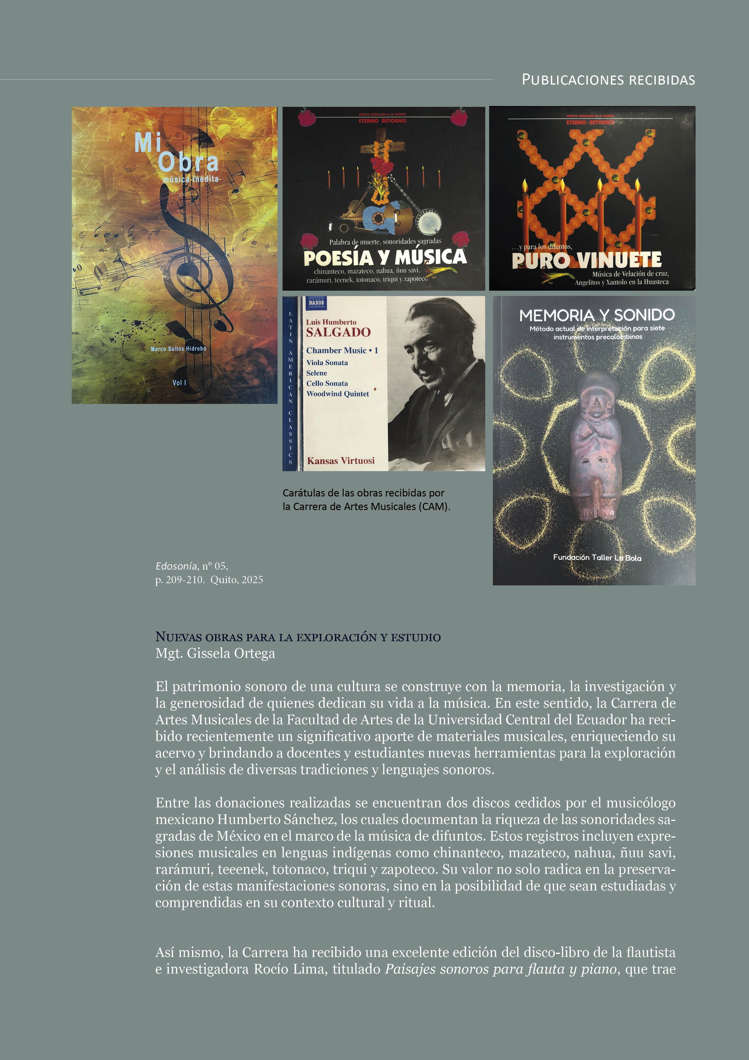 Portada artículo Gissela Ortega